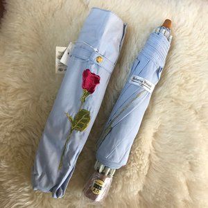 Korean Roses Embroidered Umbrella/Parasol UV